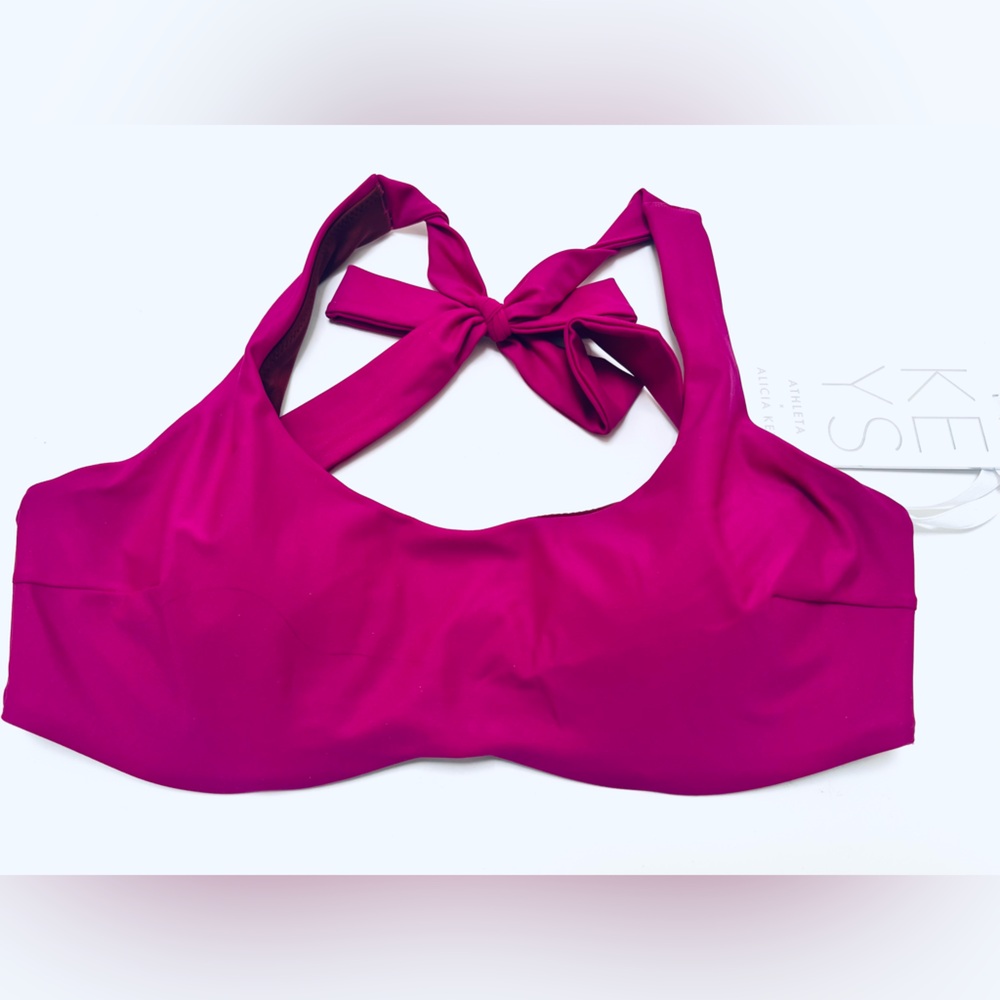 NWT ATHLETA Alicia KeysDaybreak Halter Bikini Top